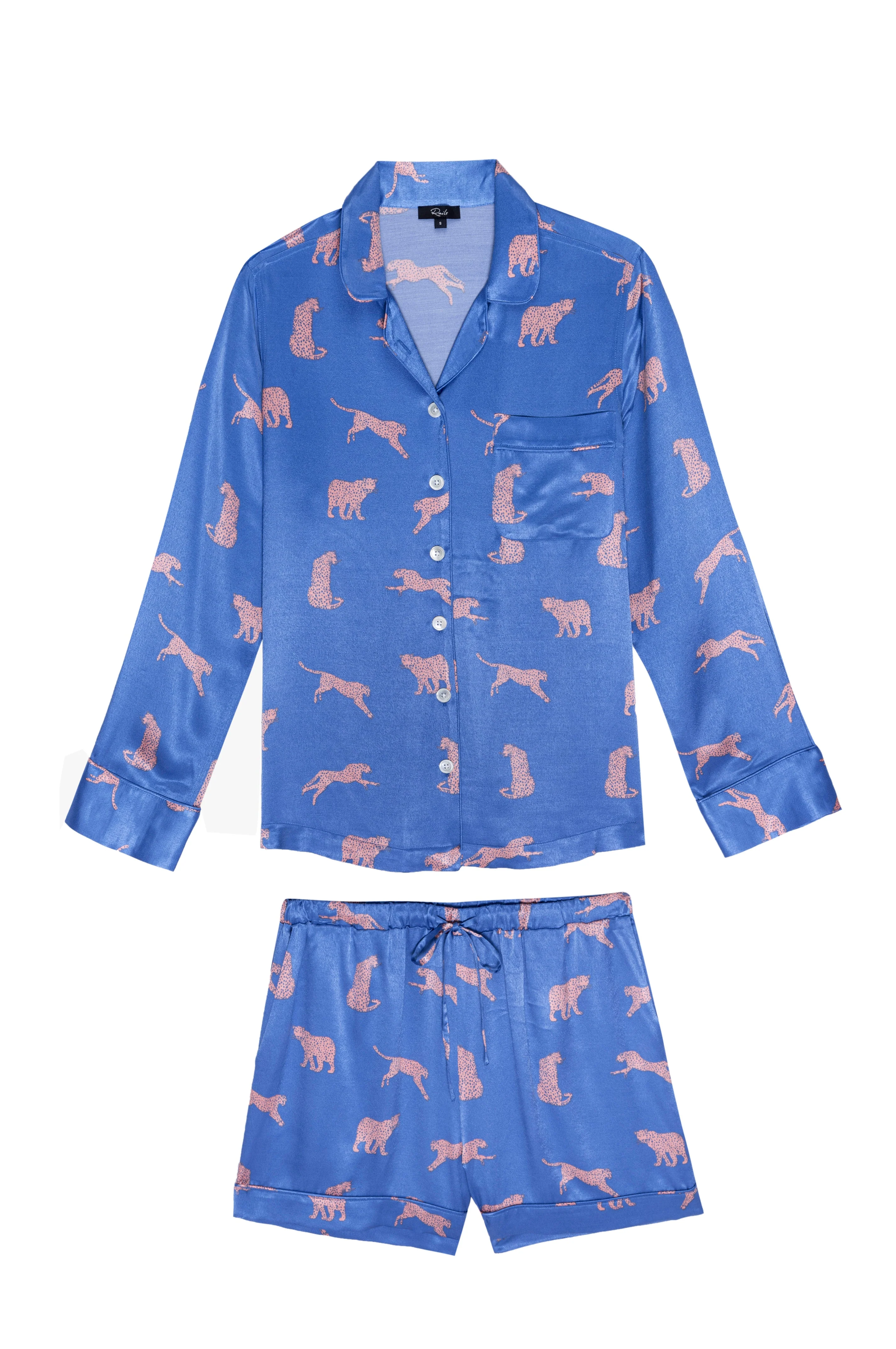 CLARISE PAJAMA SET - PINK CHEETAHS - Image 6