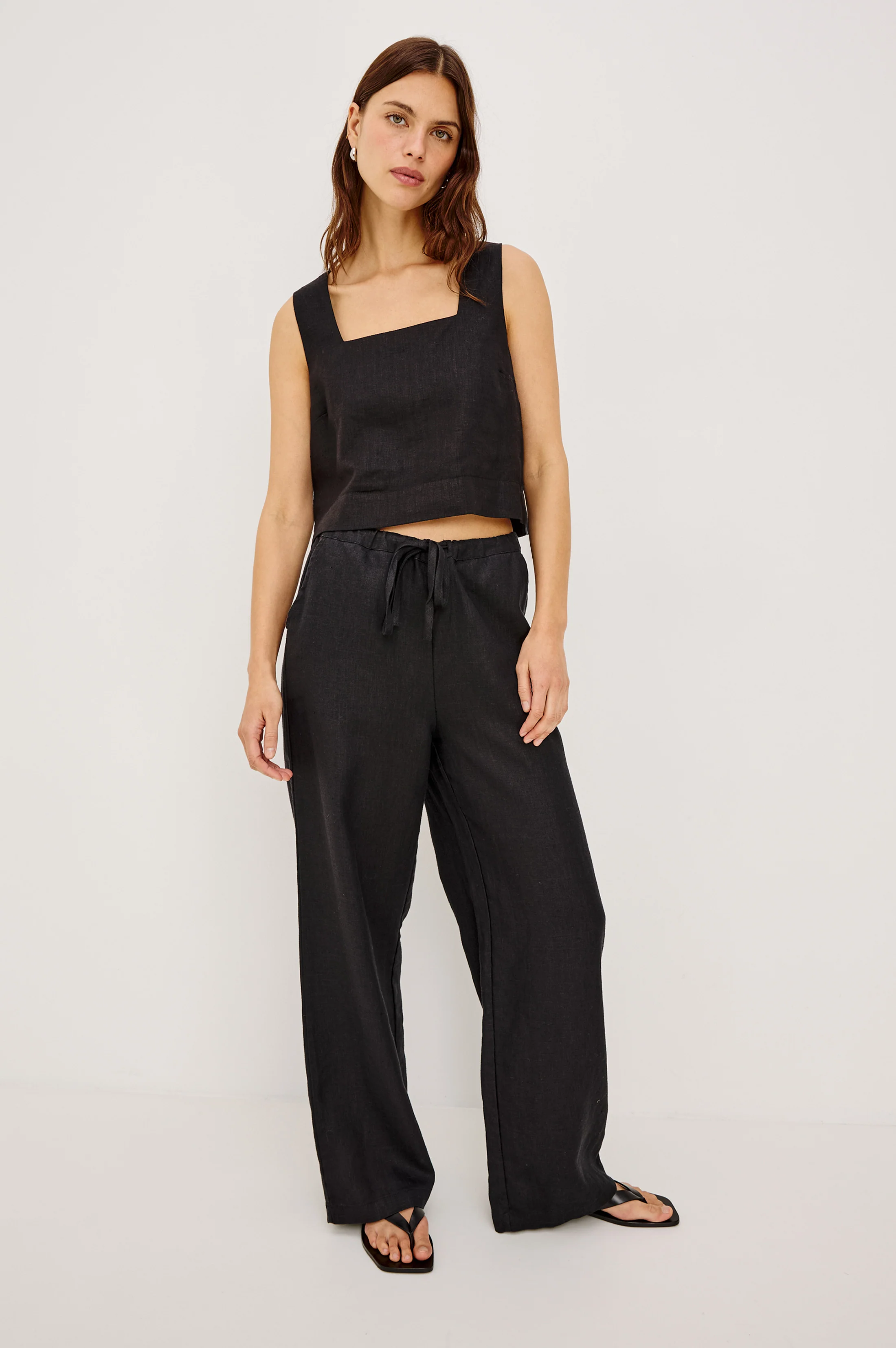 EMMIE PANT - BLACK - Image 3