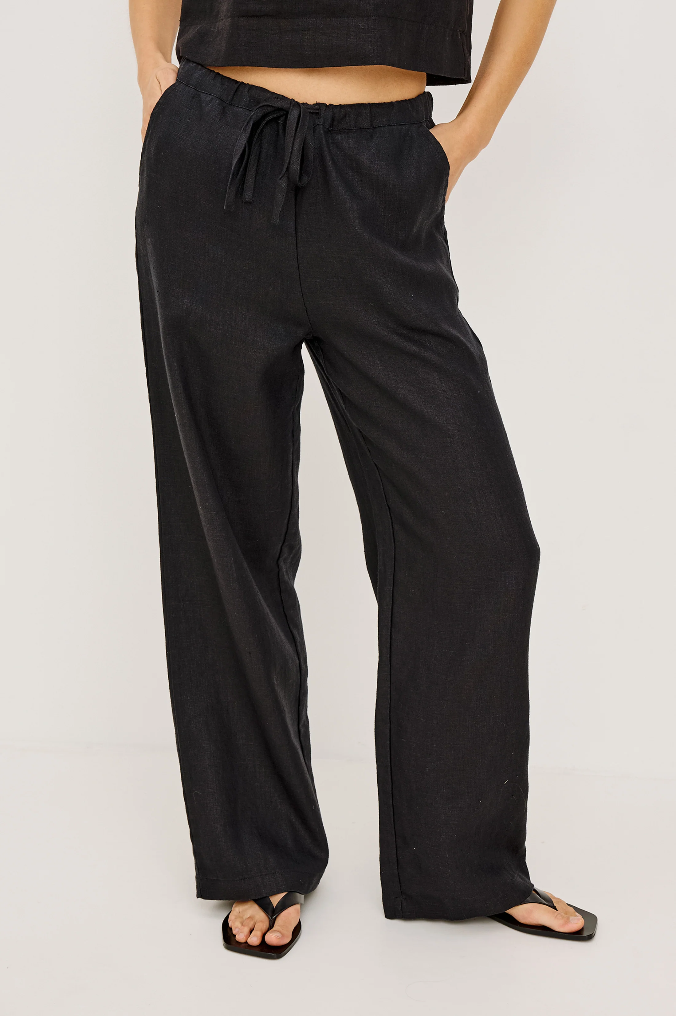 EMMIE PANT - BLACK - Image 4