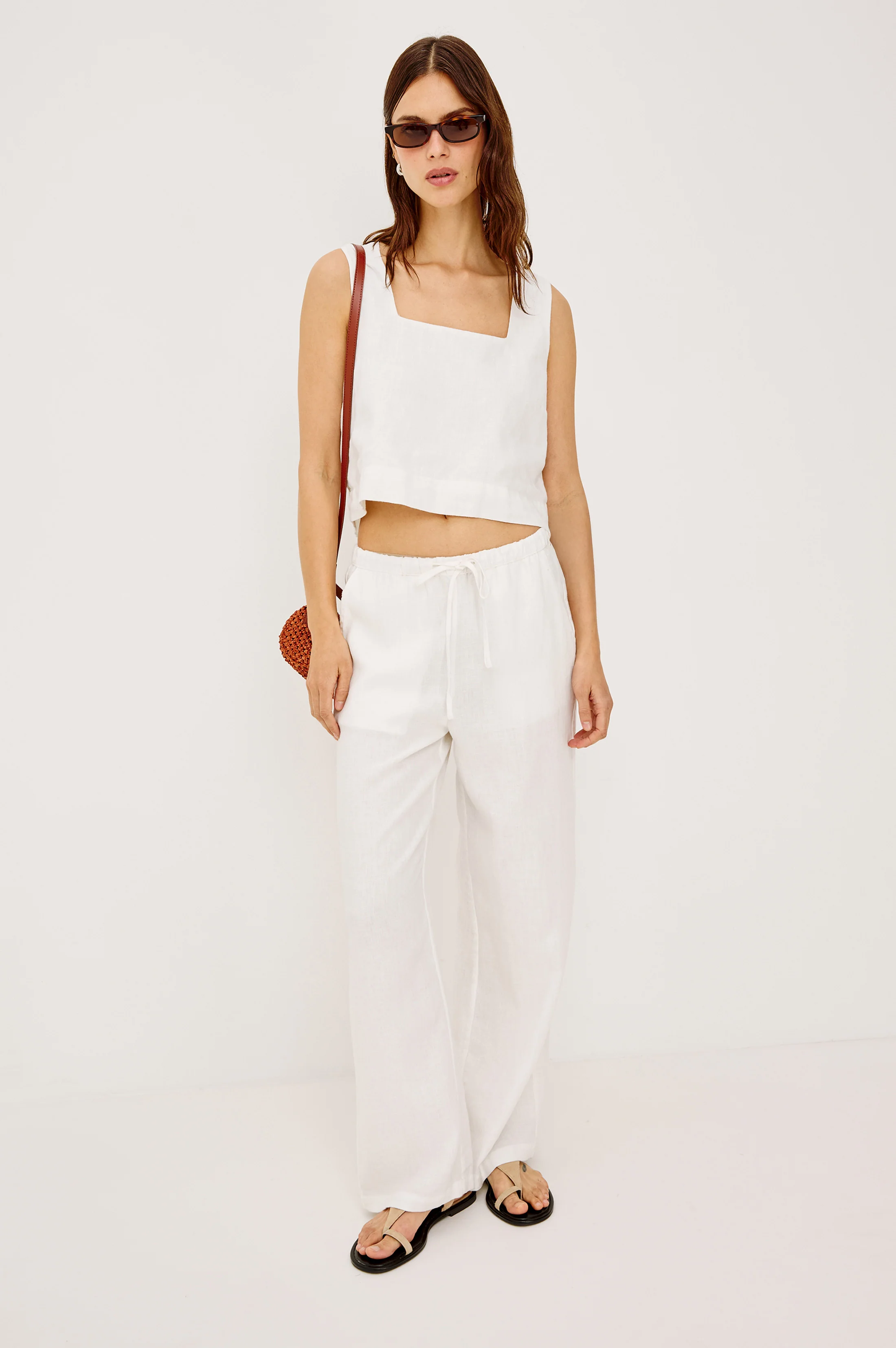 EMMIE PANT - WHITE - Image 3