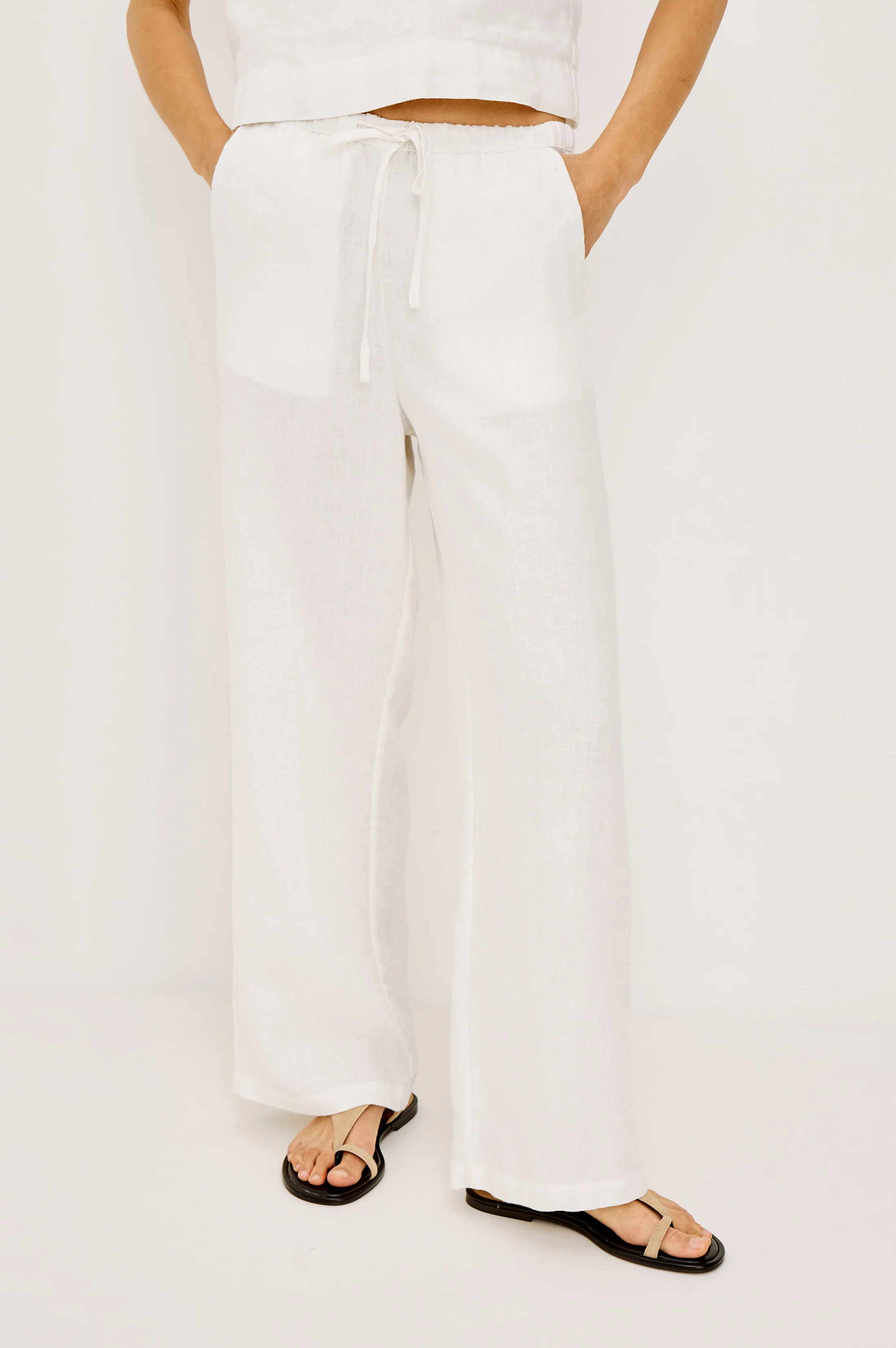 EMMIE PANT - WHITE - Image 4