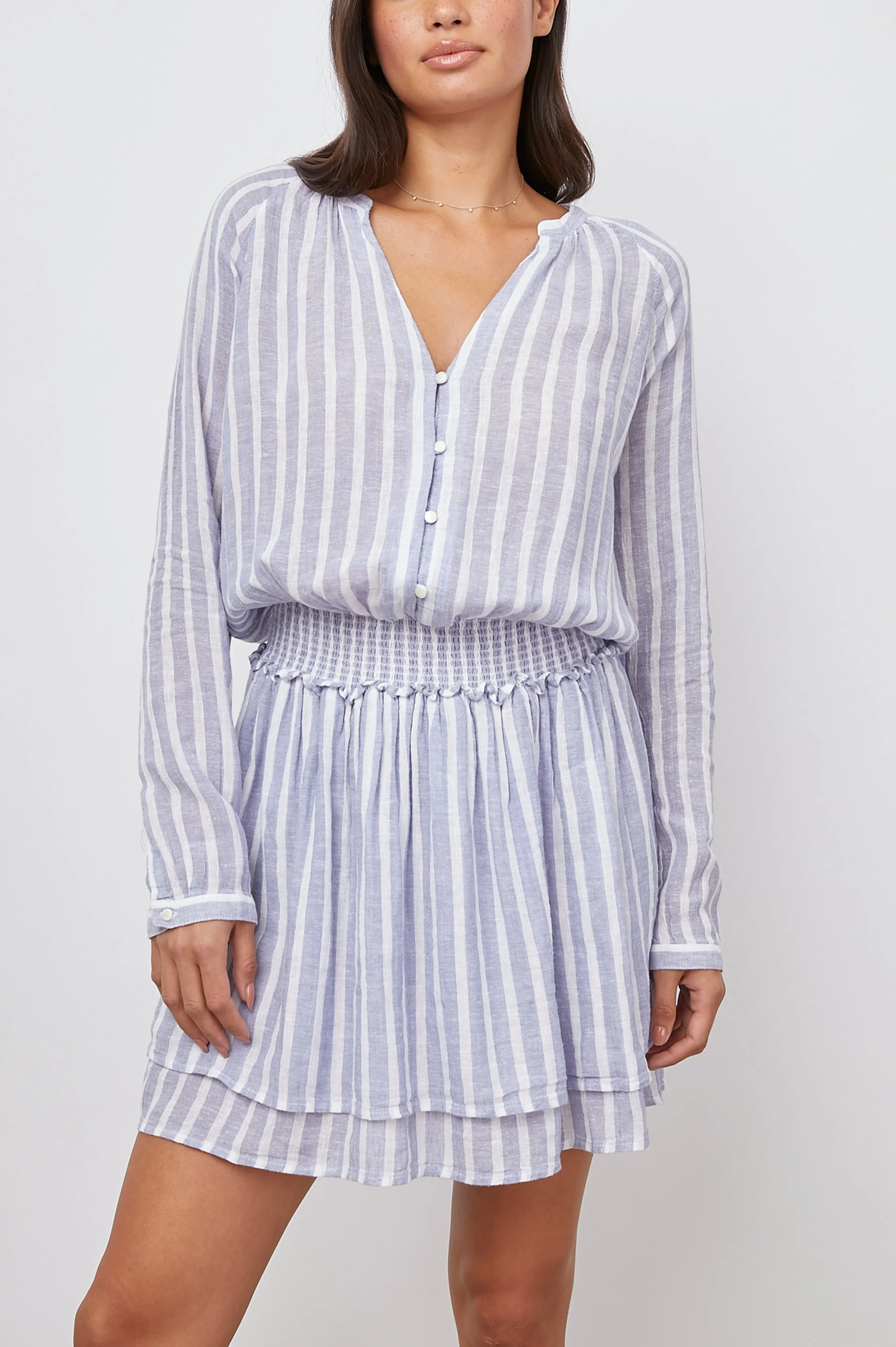 JASMINE DRESS - RHONE STRIPE - Image 3