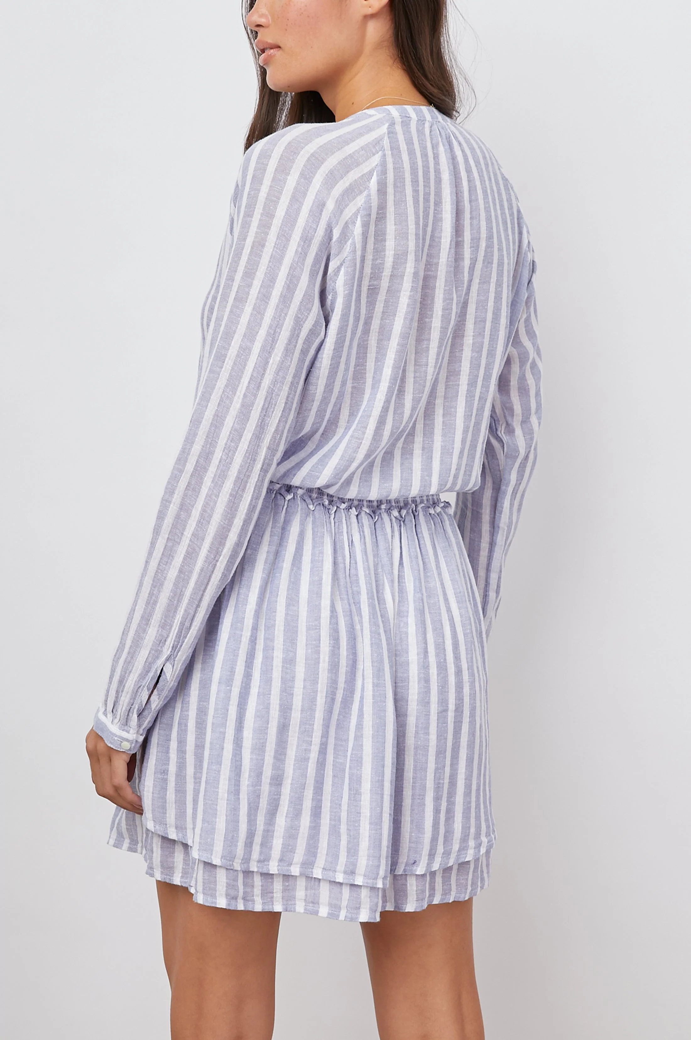 JASMINE DRESS - RHONE STRIPE - Image 4