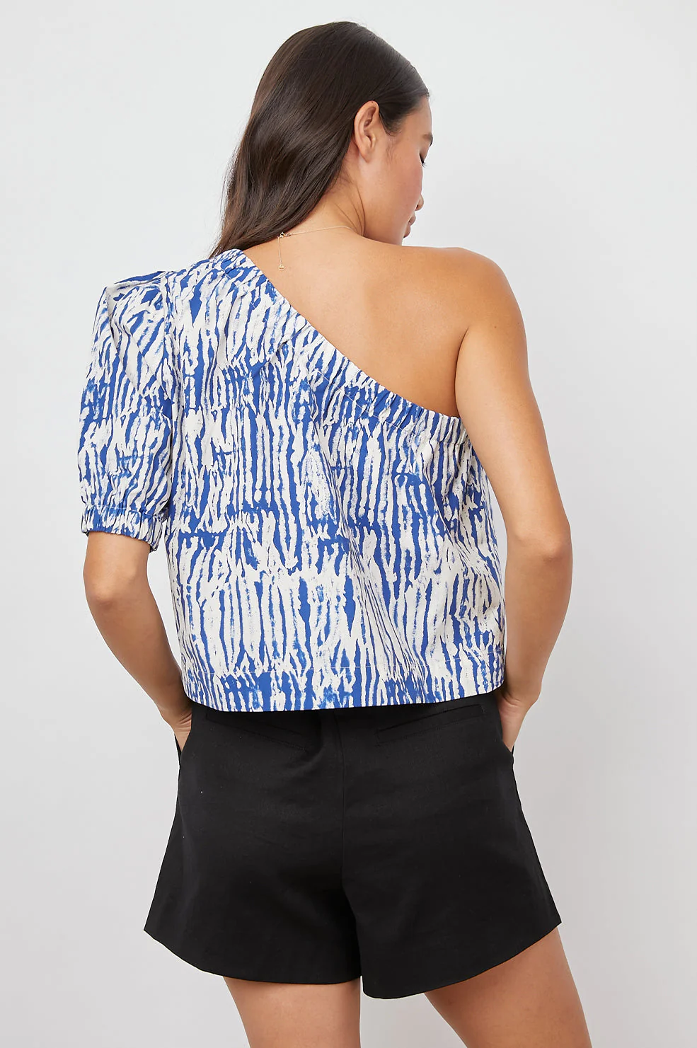 JAYLA TOP - COBALT SHIBORI - Image 5
