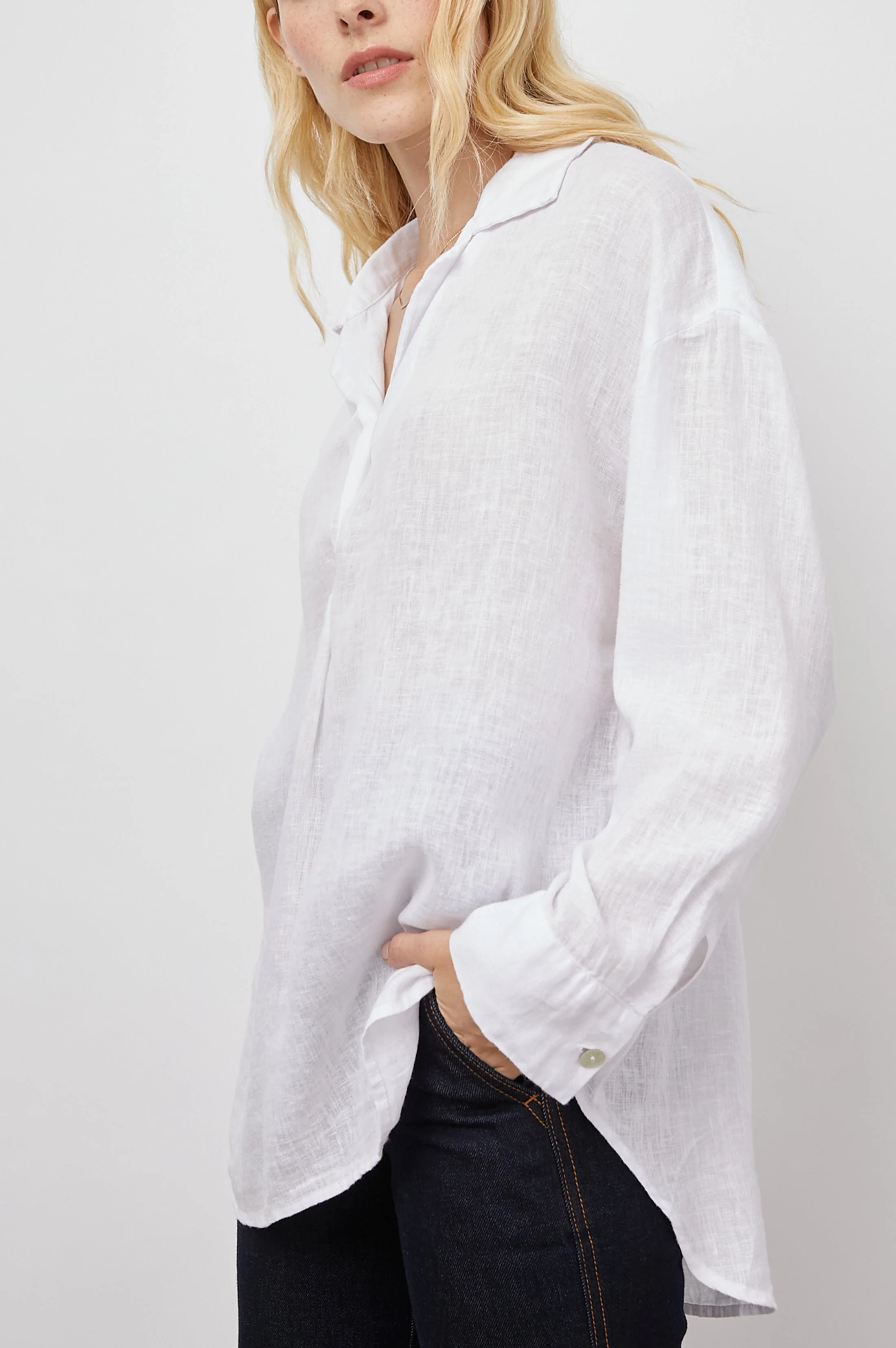 JOCELYN SHIRT - WHITE - Image 4