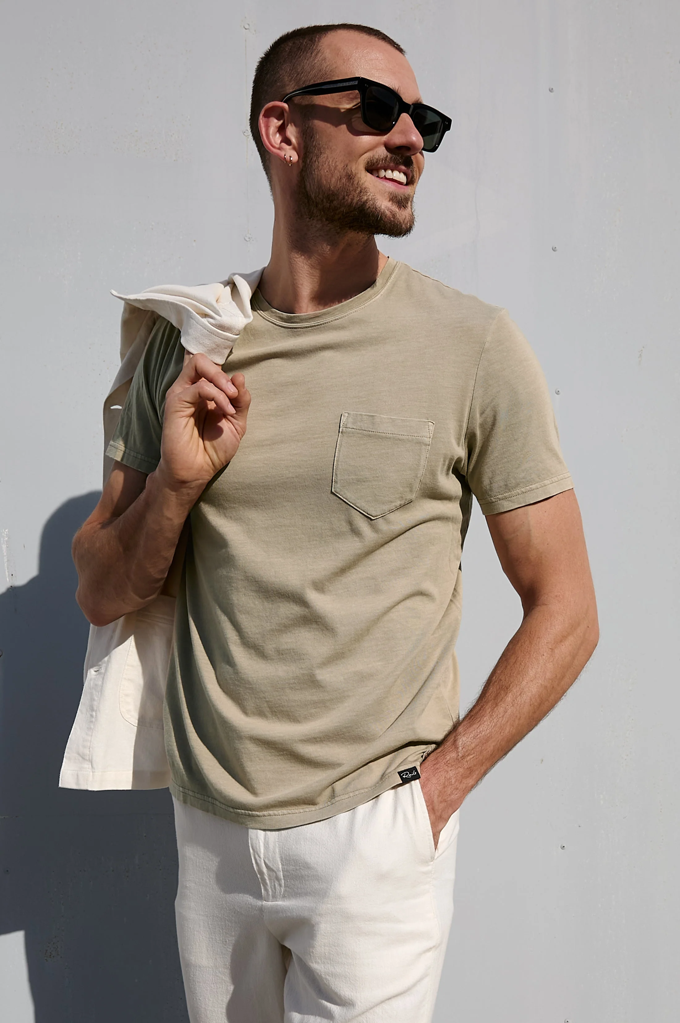 JOHNNY T-SHIRT - DESERT SAND - Image 5