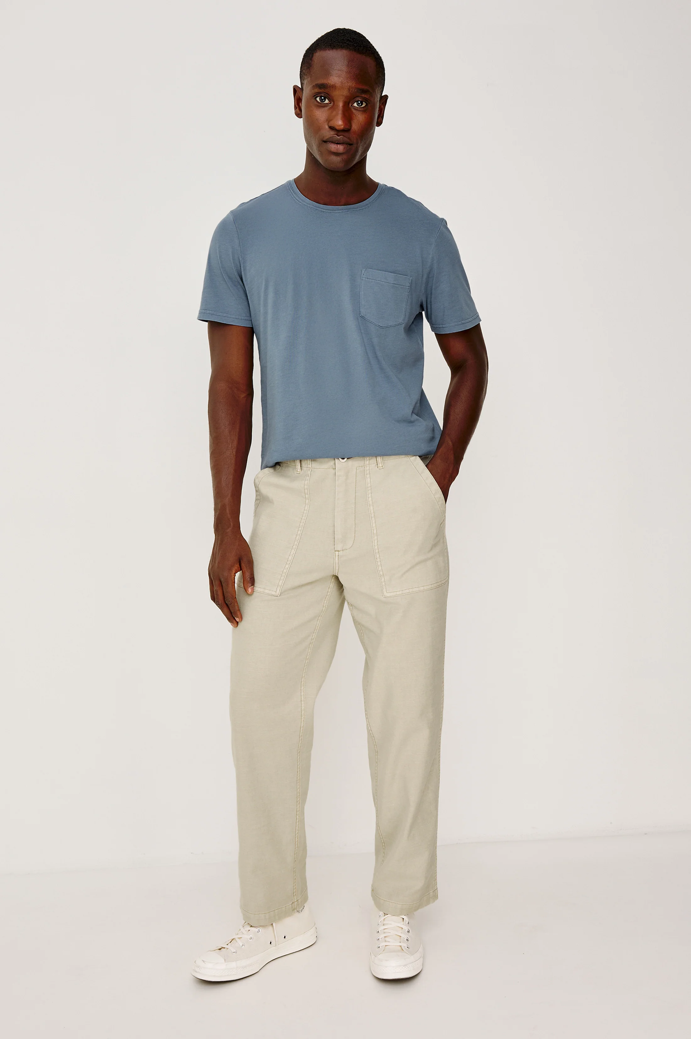 JOHNNY T-SHIRT - STEEL - Image 3