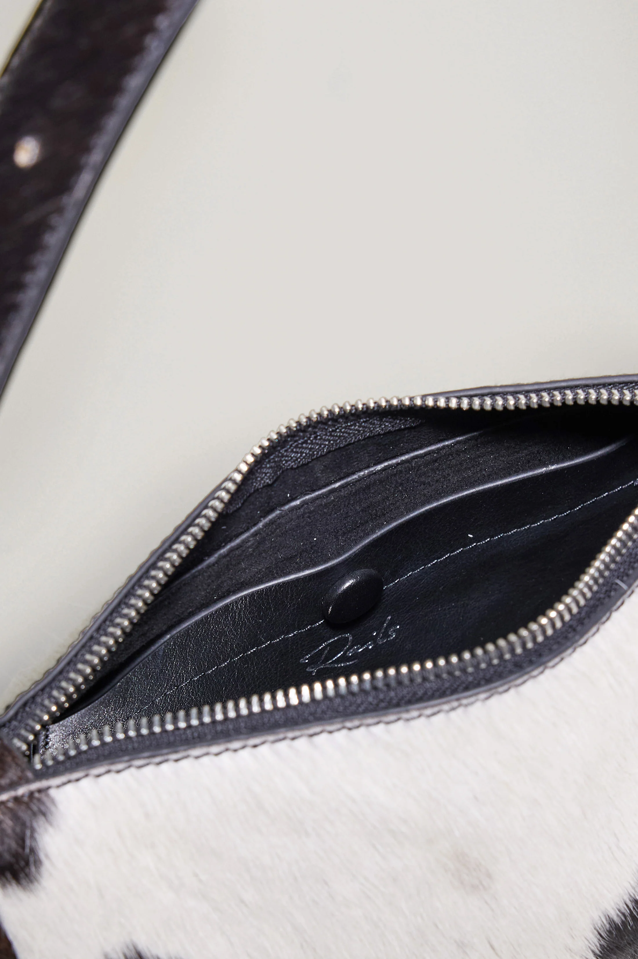 LUCCA SHOULDER BAG - COWGIRL HAIRCALF - Image 3