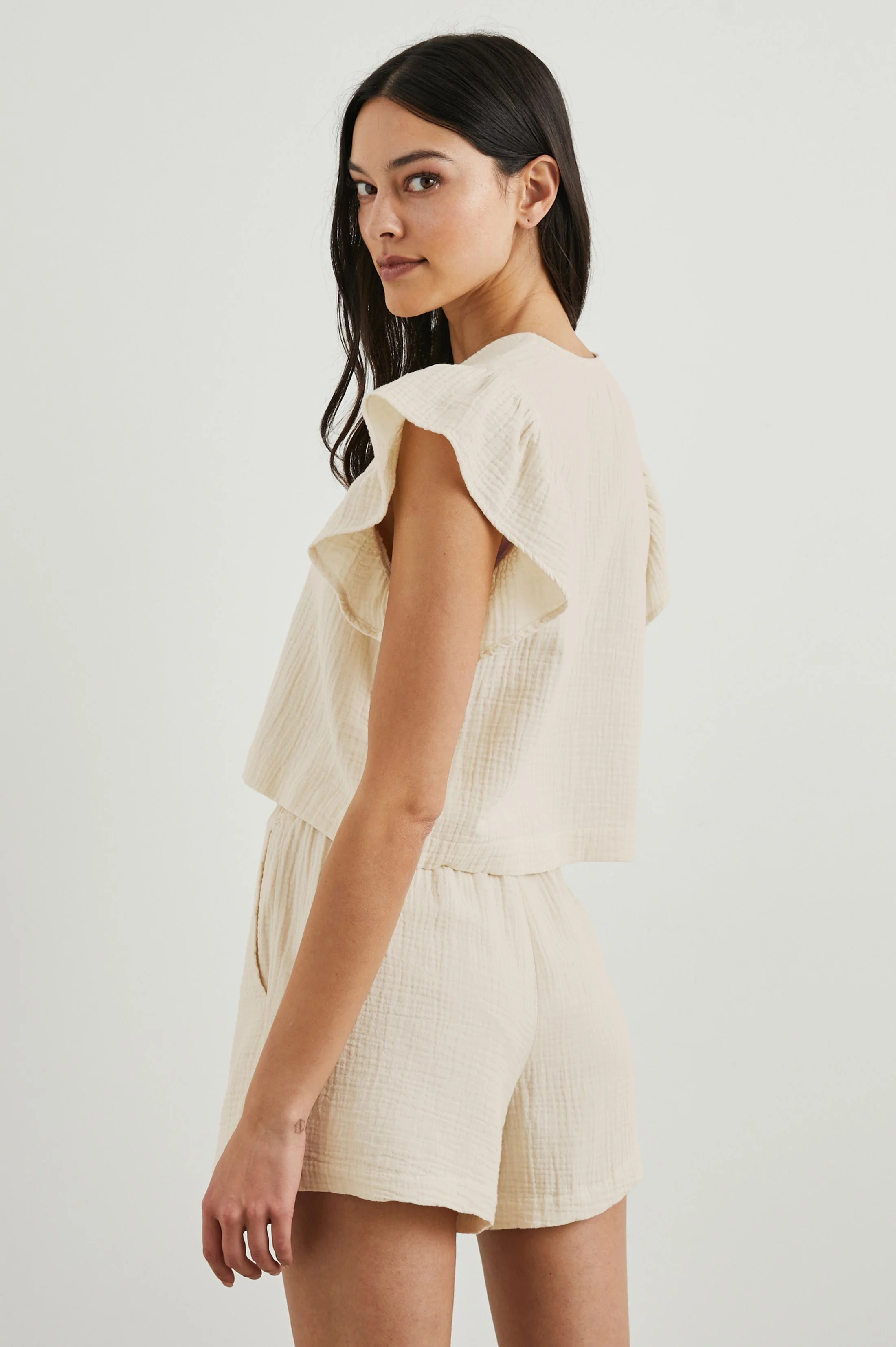 MILEY TOP - FLAX - Image 4