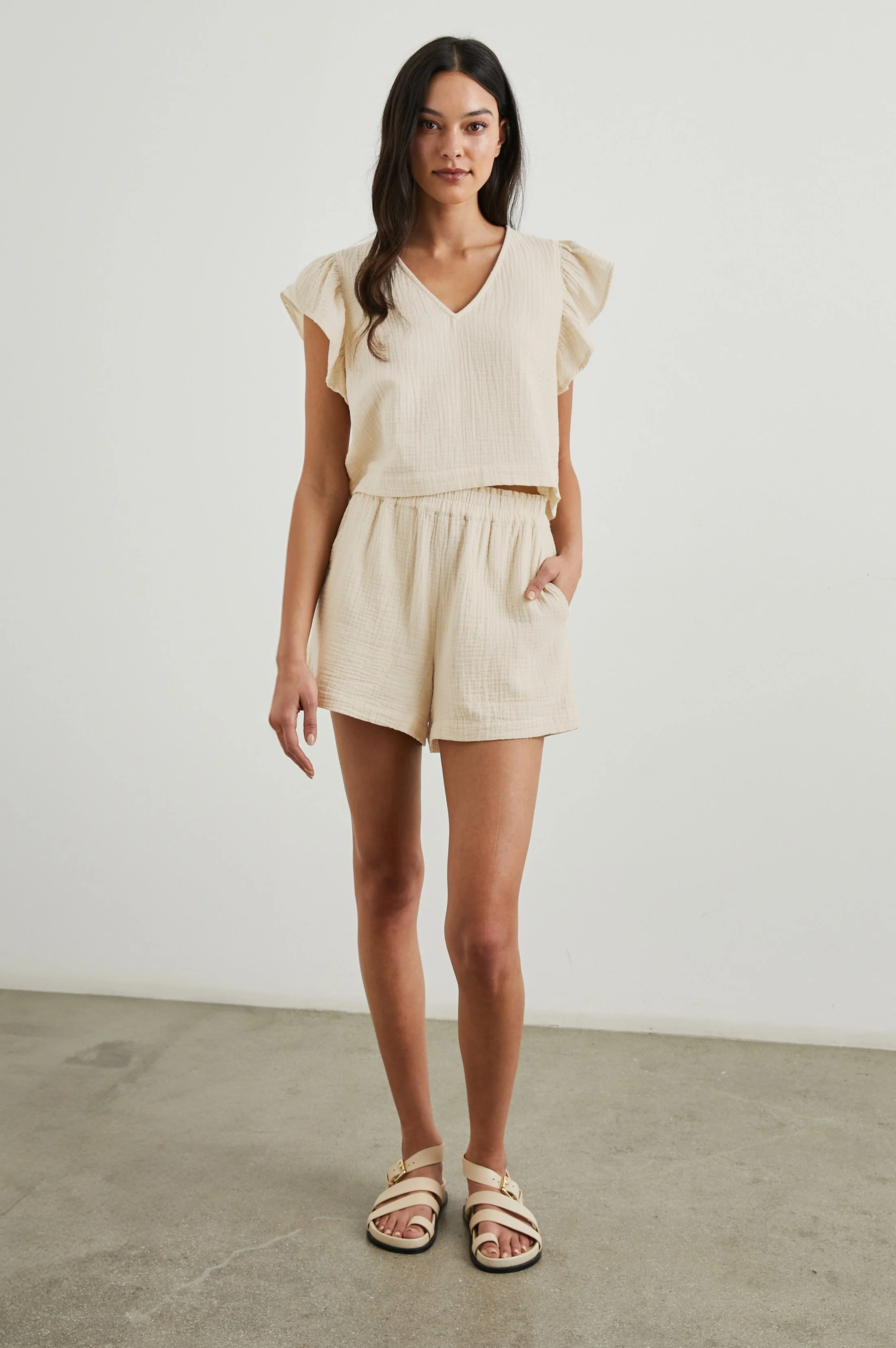 MILEY TOP - FLAX - Image 8