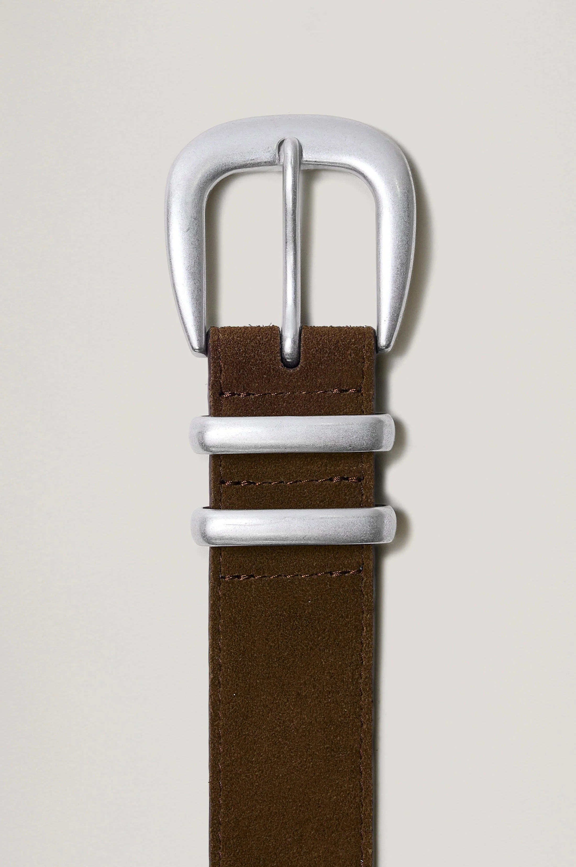 RYDER BELT - CHOCOLATE SUEDE - Image 3