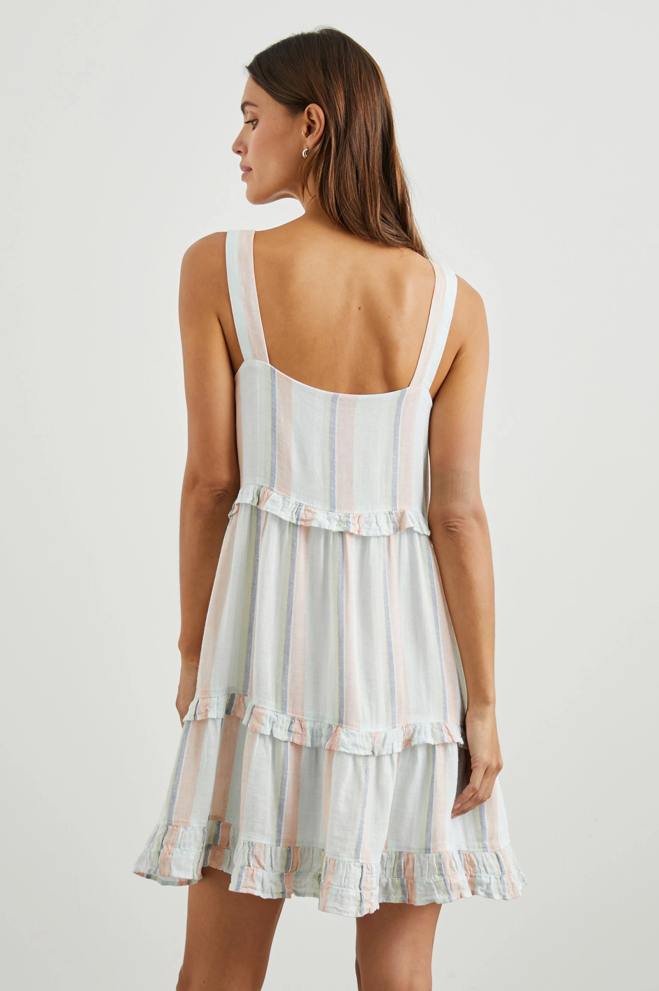 SANDY DRESS - BIARRITZ MULTI STRIPE - Image 5