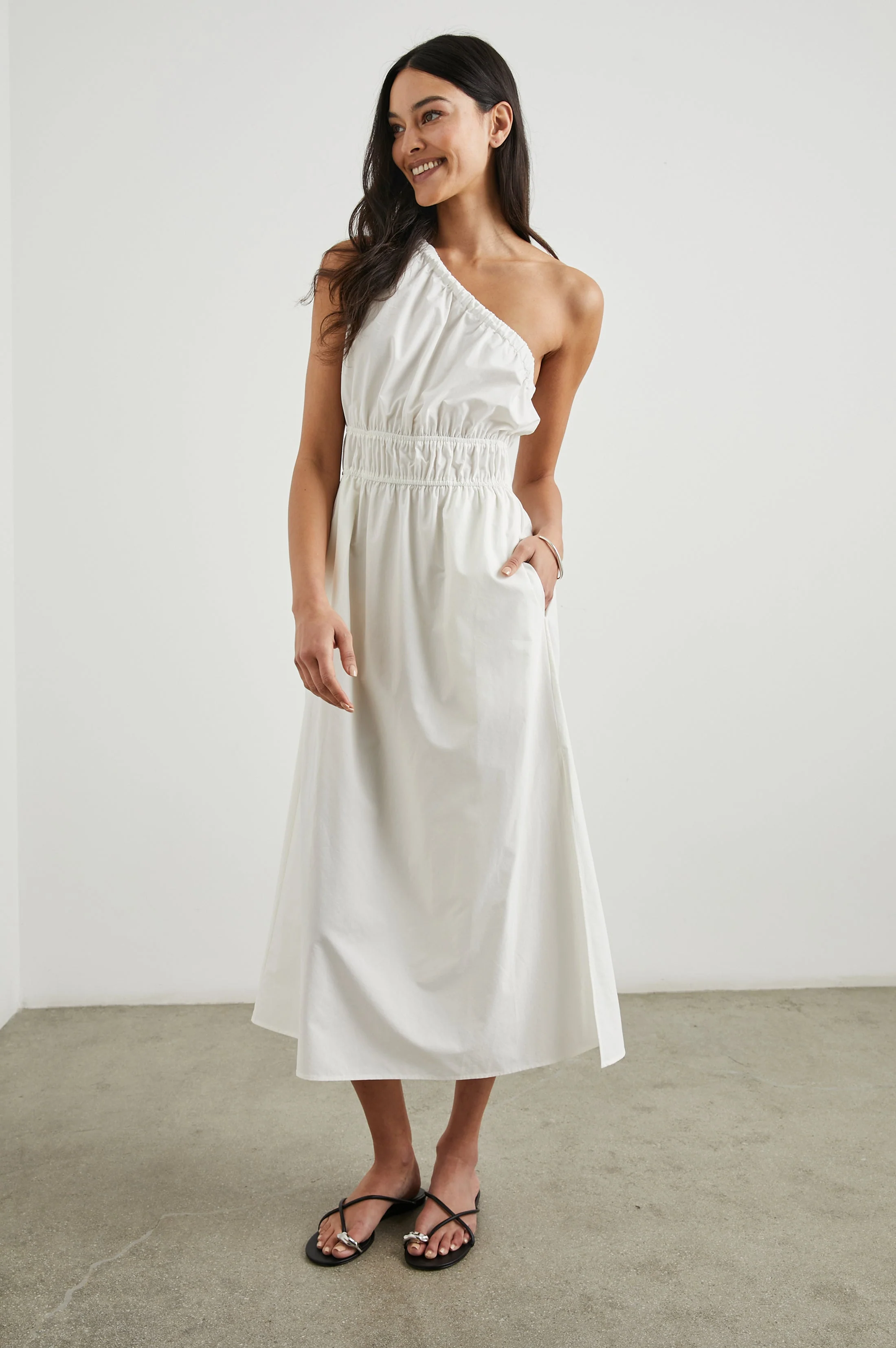SELANI DRESS - WHITE - Image 3