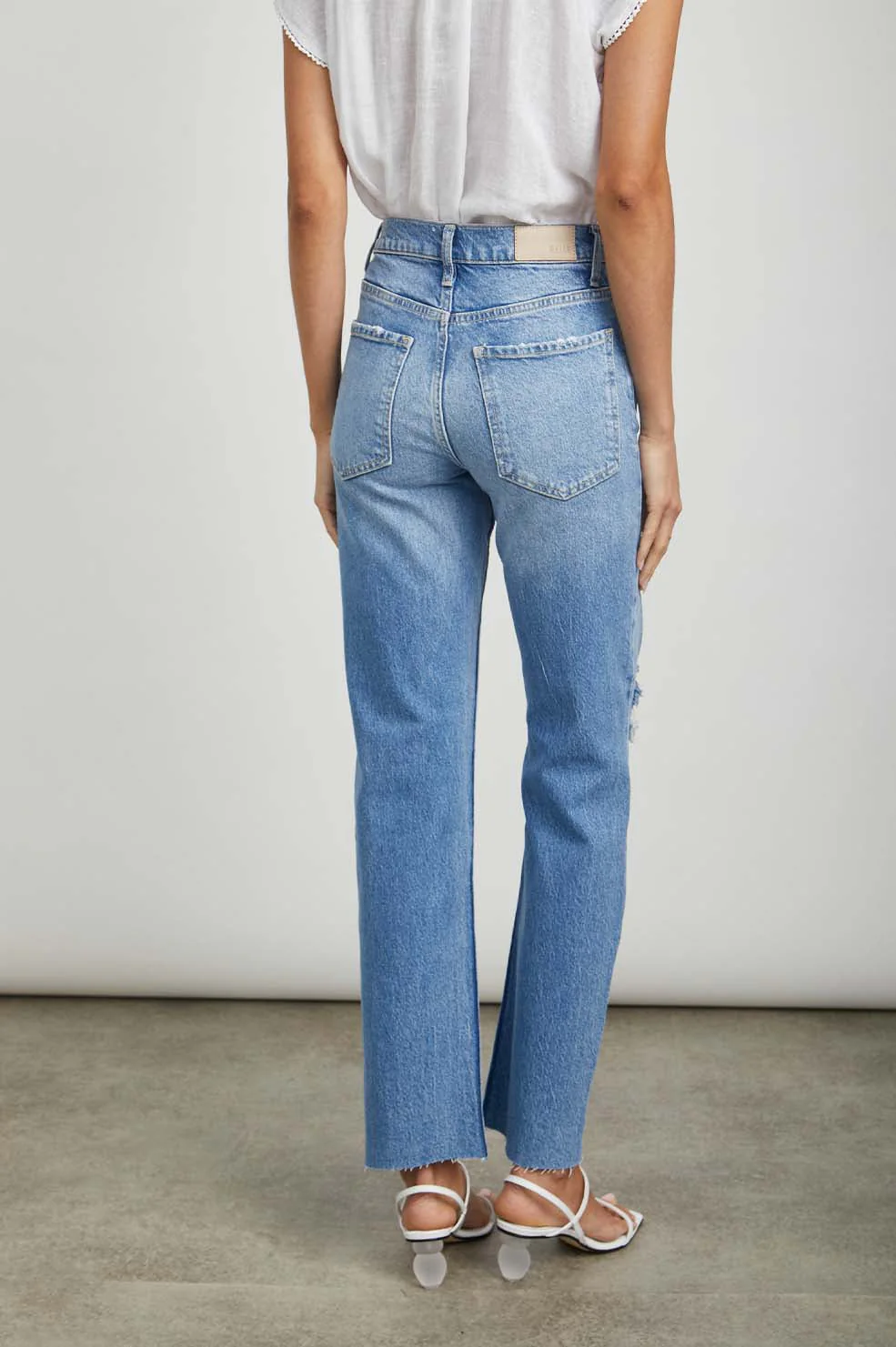 TOPANGA STRAIGHT - FADED BLUE DESTROY - Image 4