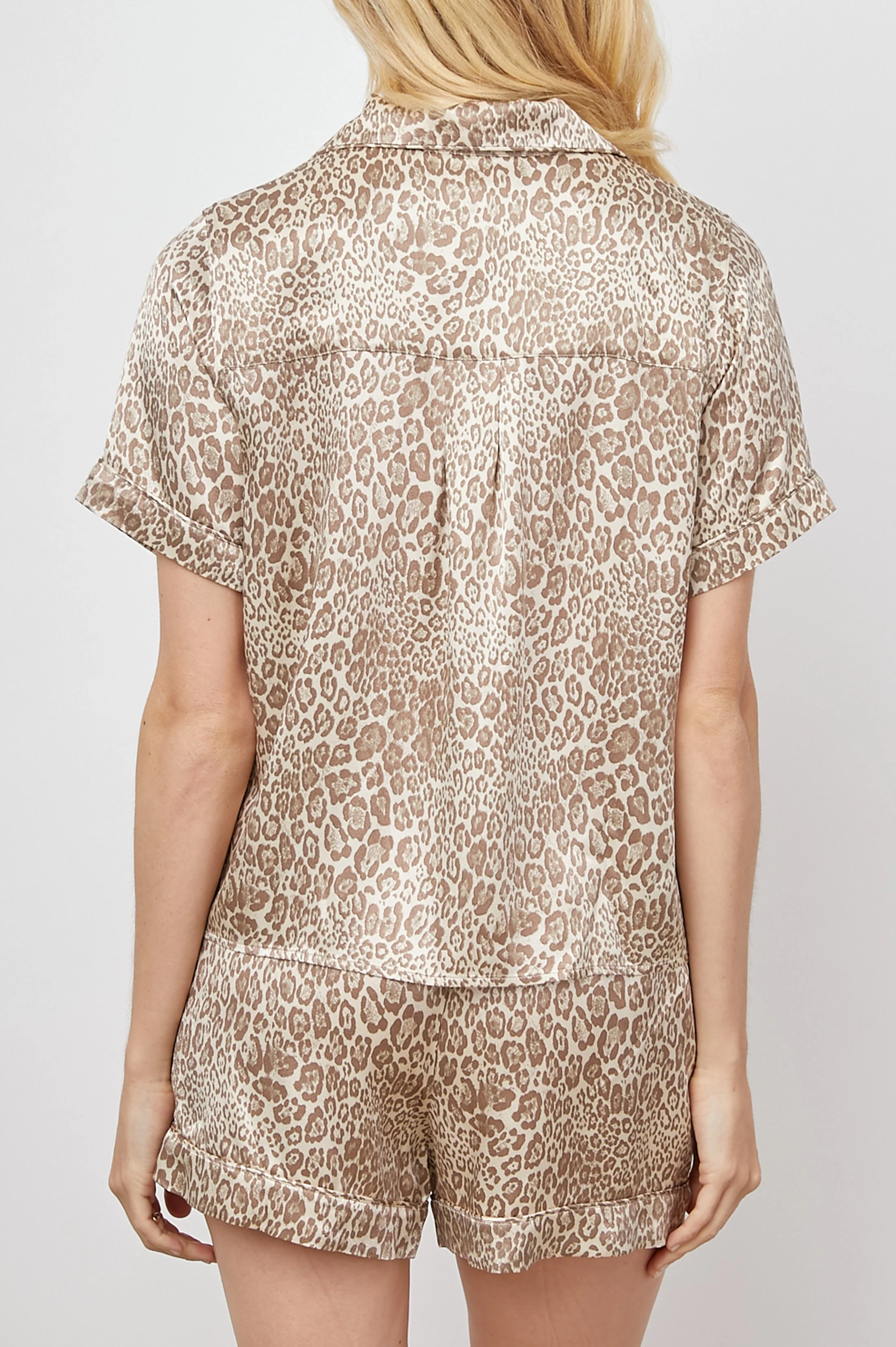 TOMMI PAJAMA SET - TAN CHEETAH - Image 5