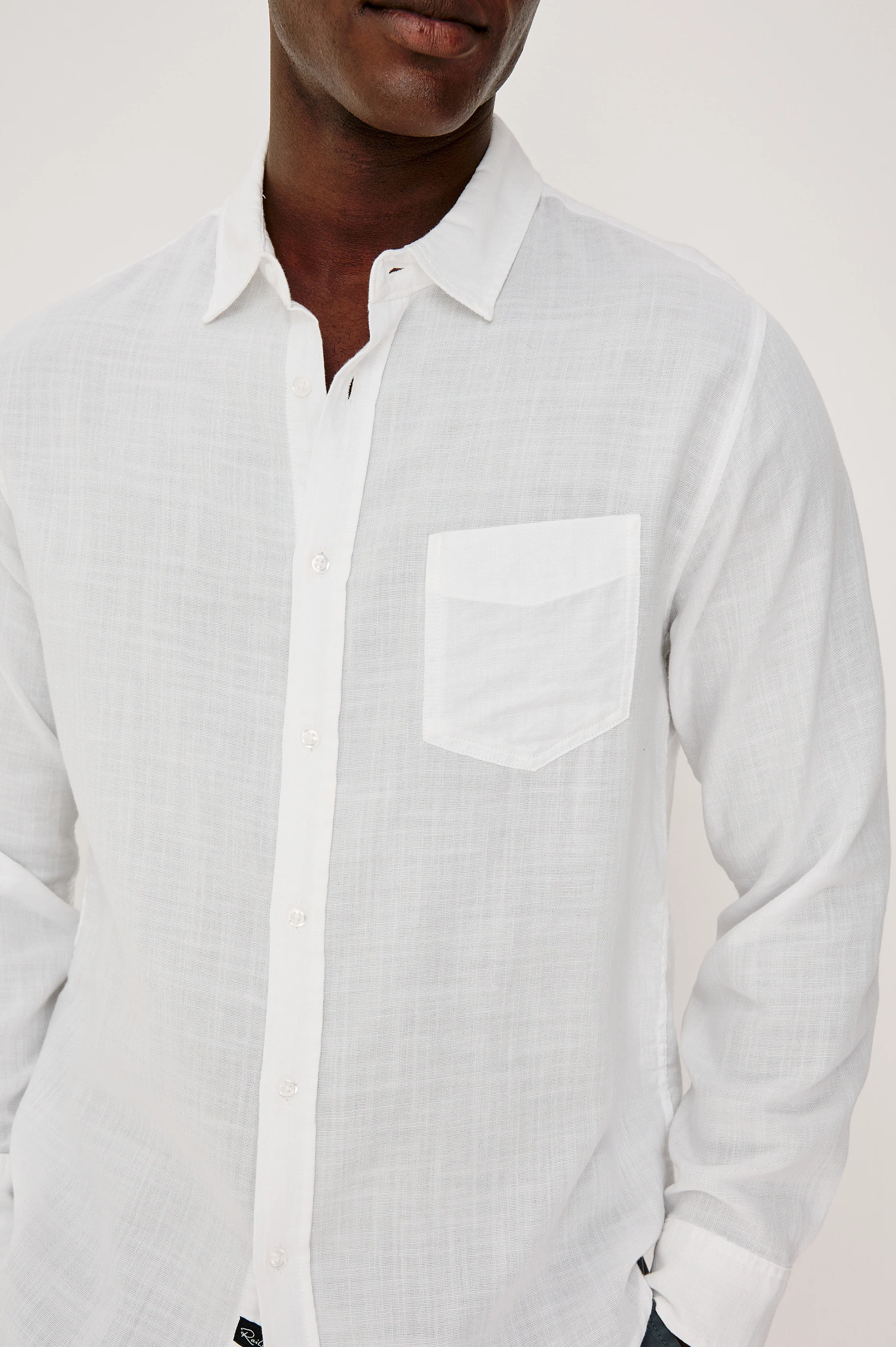 WYATT SHIRT - WHITE - Image 3