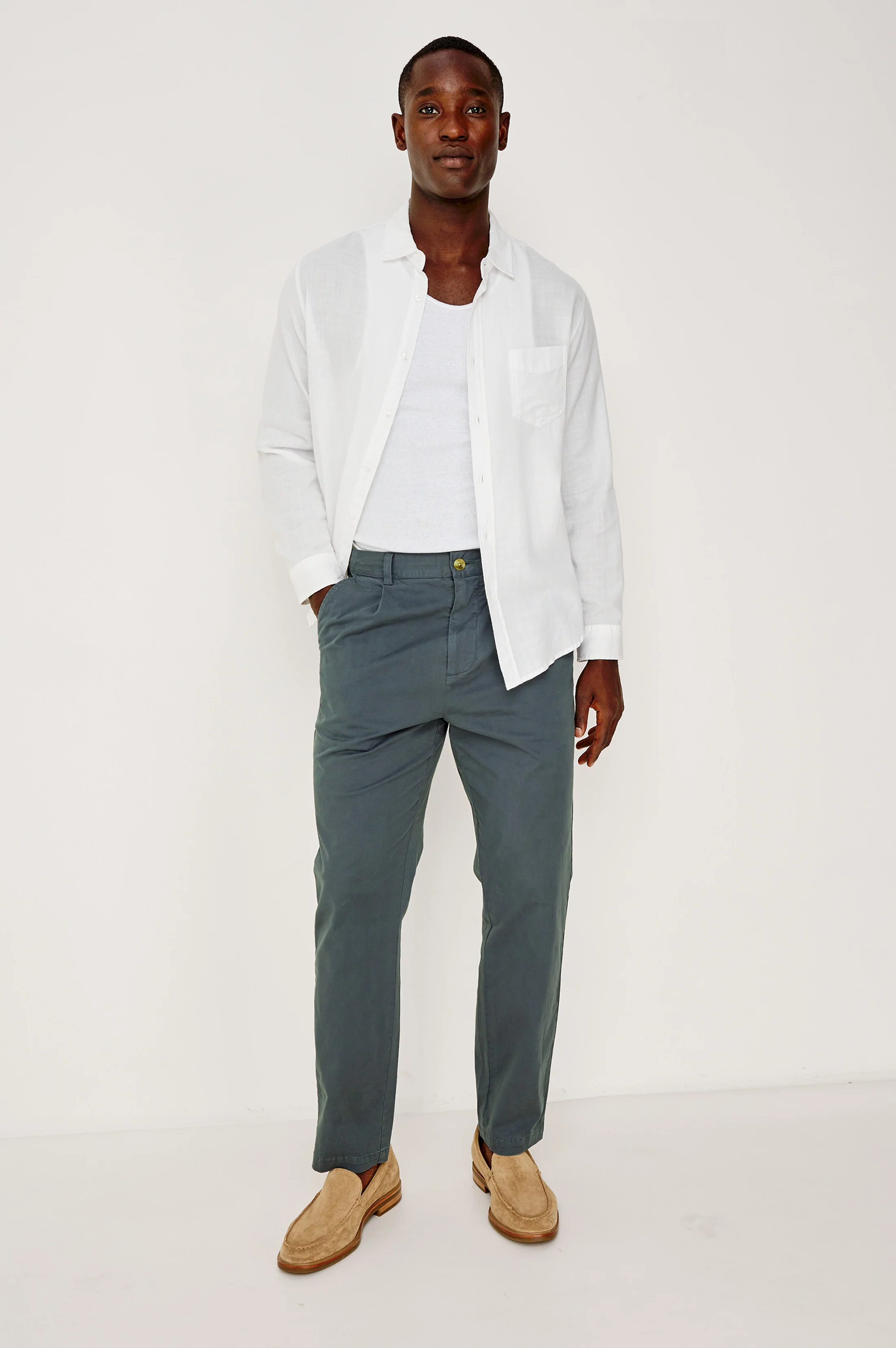 WYATT SHIRT - WHITE - Image 5